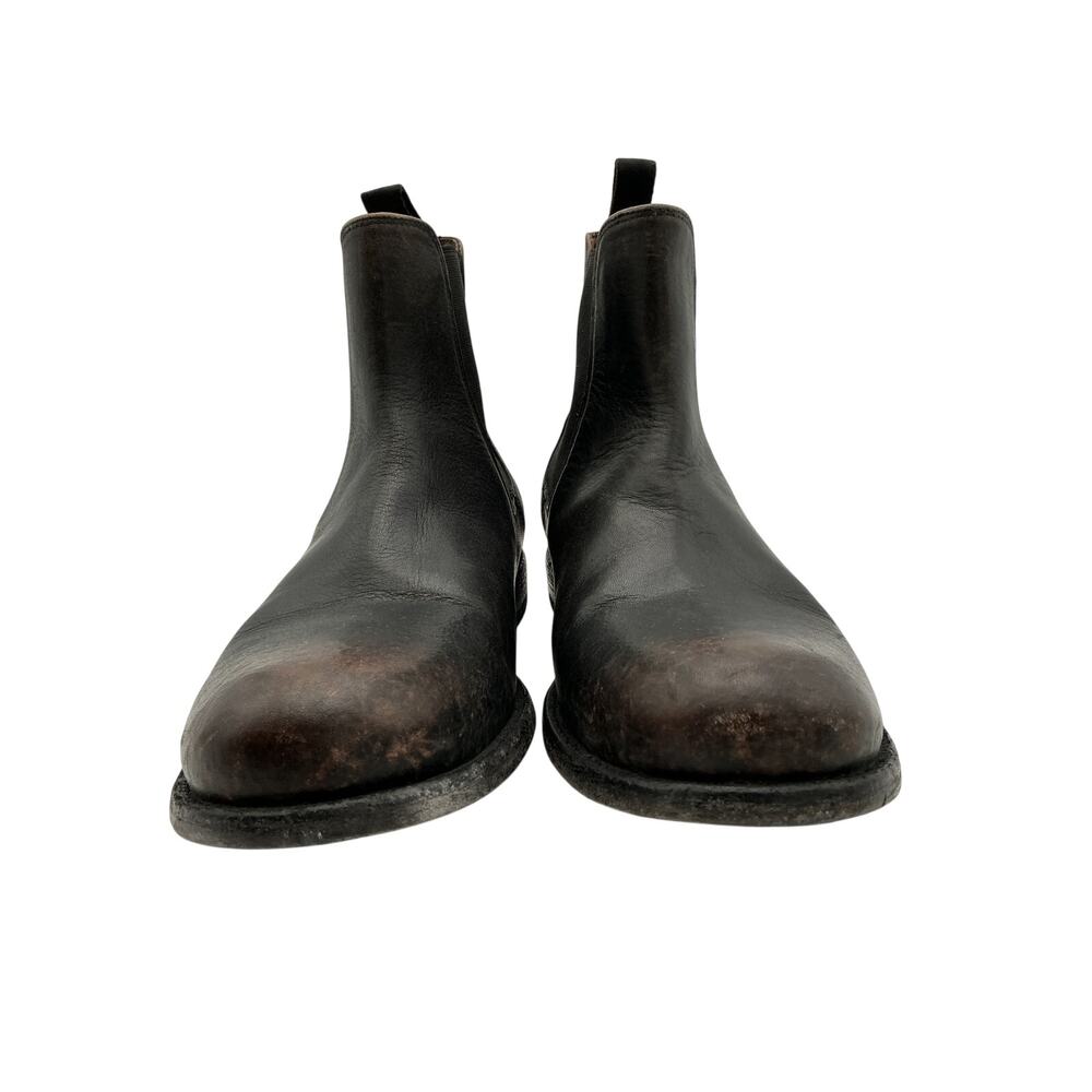 Frye Distressed Brown Tyler Chelsea Boots Size 9 M - Picture 3 of 6